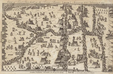 Frost Fair on the Thames, 1814